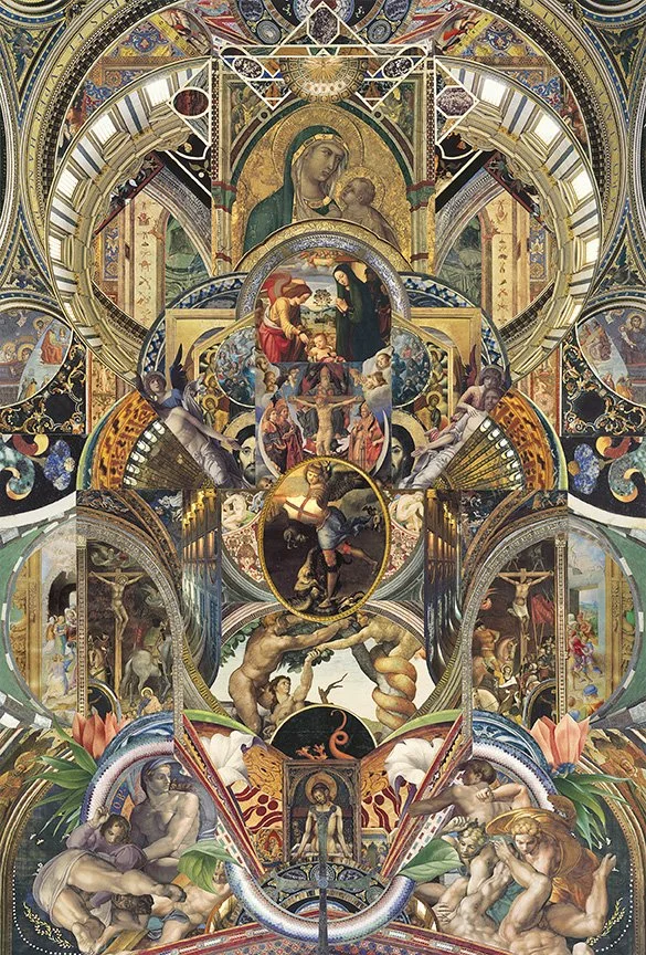 Qui Tollis Peccata Mundi ("You Who Take Away the Sins of the World") - 

26" W x 38.5" H 