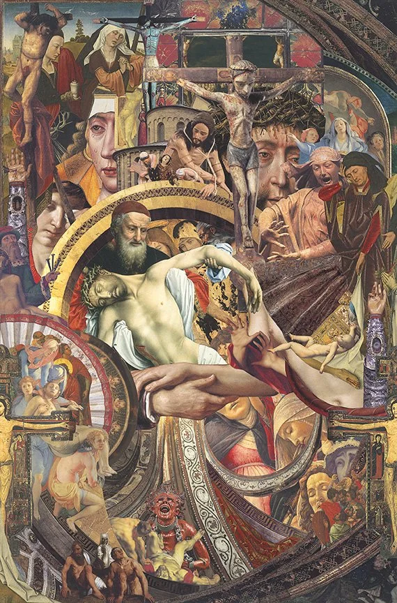 Triduum - The Green Wood (Luke 23:31) - 

14/5" W x 22" H