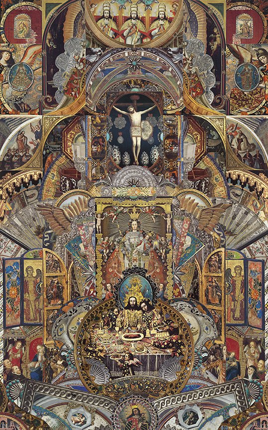 Holy Faith - 20.5" W x 33" H