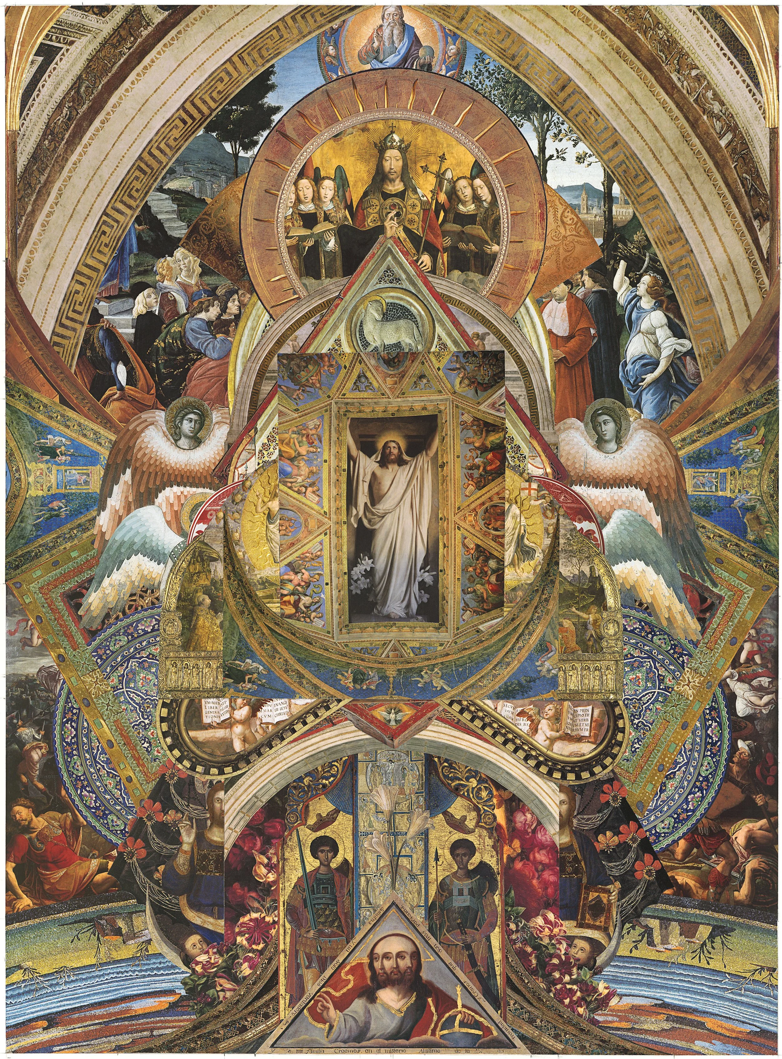 Triduum - Sursum Corda ("Lift Up Your Hearts") - 

19.5” W x 26.5” H