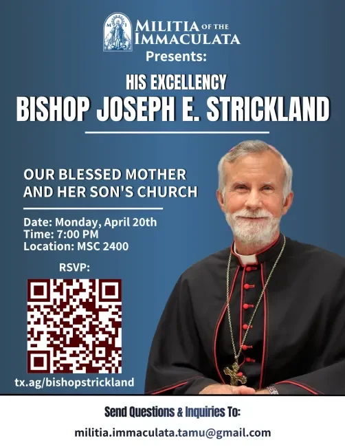 Guest Speaker: Bishop Strickland
