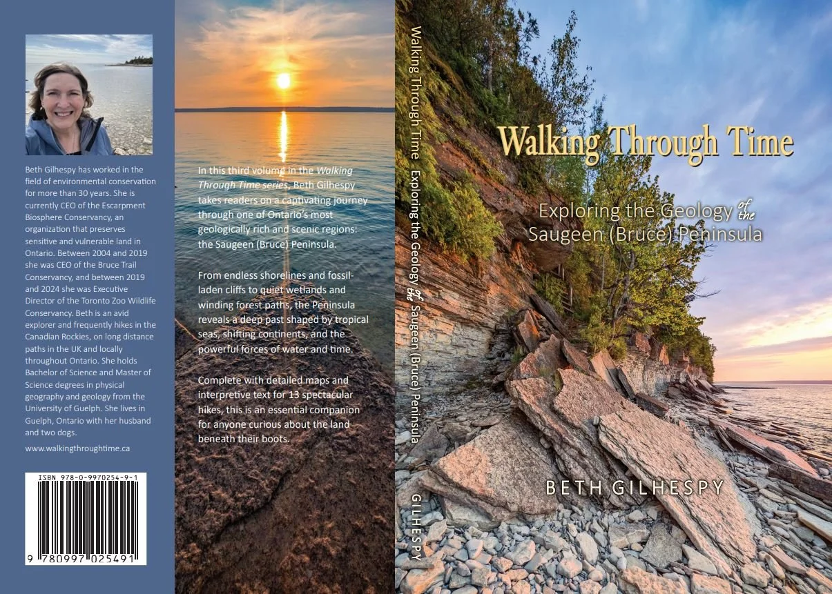 Walking Through Time - Exploring the Geology of the Saugeen (Bruce) Peninsula (by Beth Gilhespy) ($42.00)
