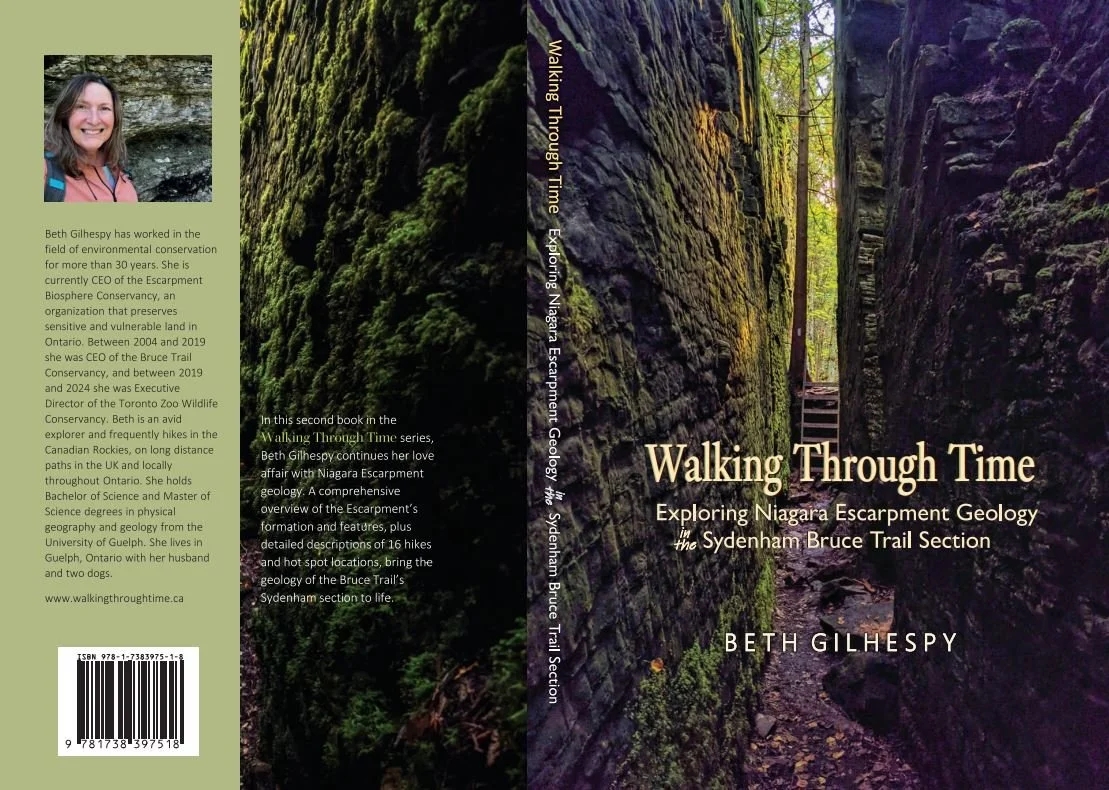 Walking Through Time - Exploring Niagara Escarpment Geology in the Sydenham Bruce Trail Section (by Beth Gilhespy) ($42.00)