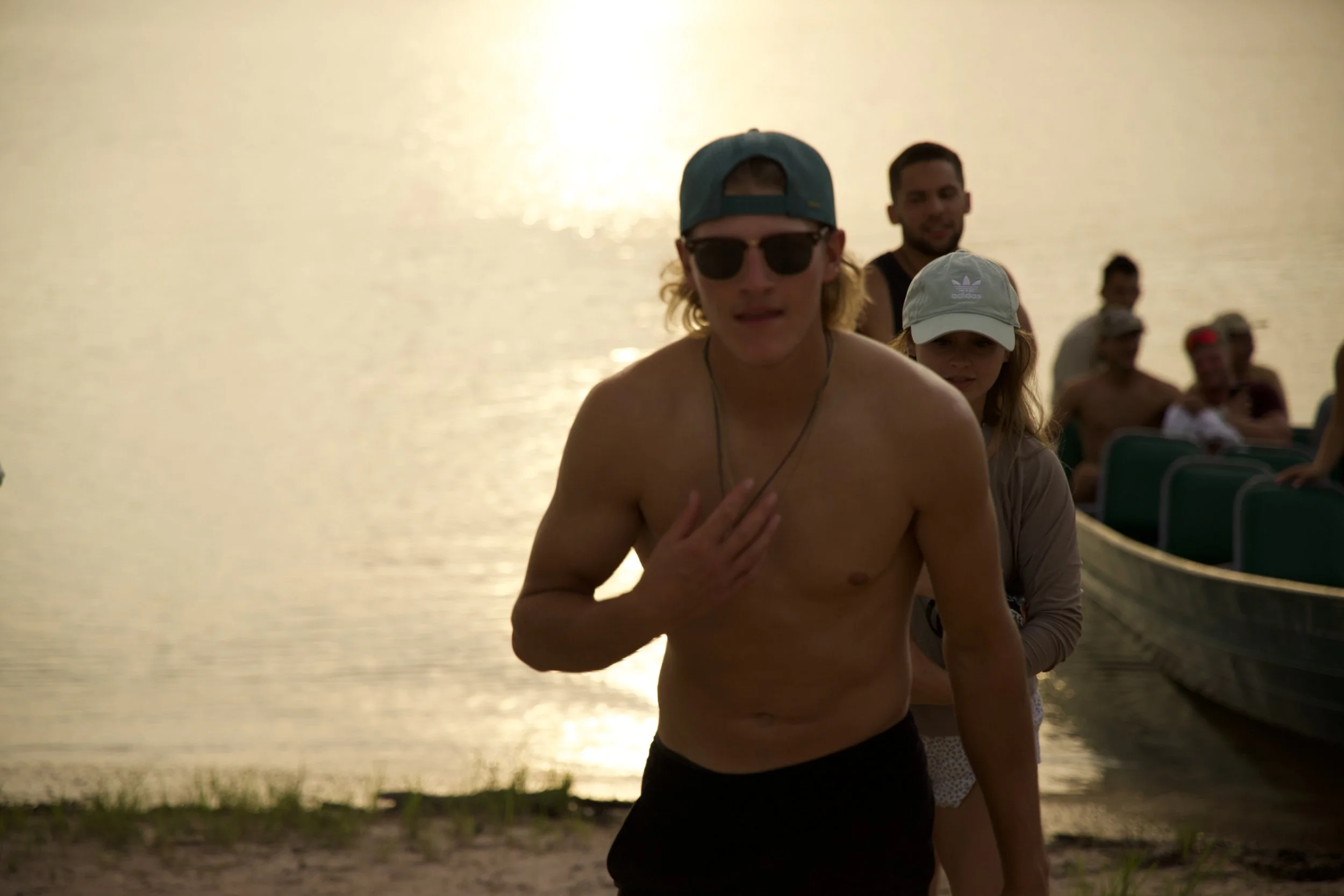 Porter Schoppe, Ninefold Sales Rep. In the Amazon on the 2024 Ninefold Bucketlist trip