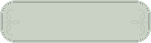 A blank, light gray rectangular sign with decorative corner accents