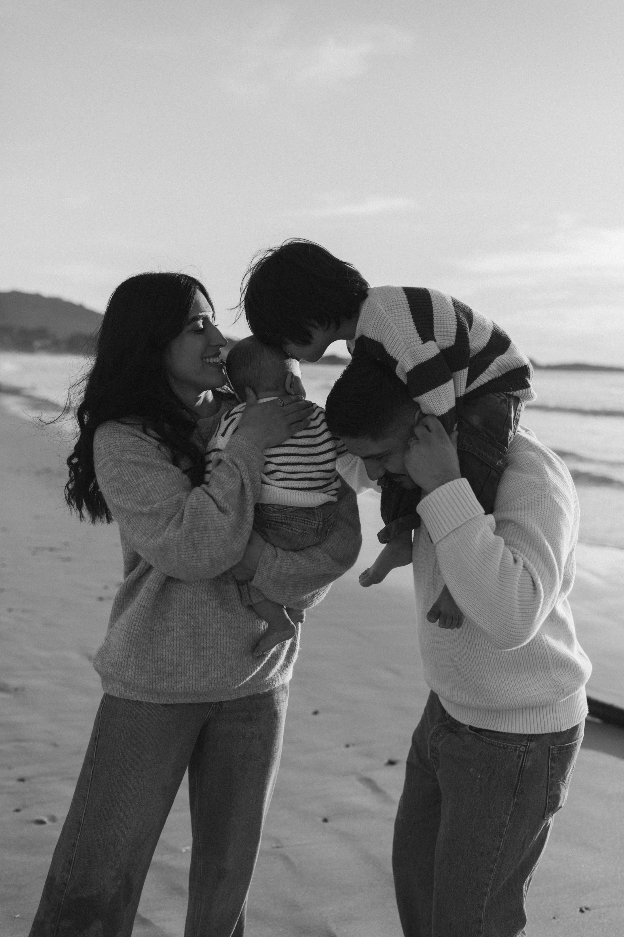 Carmel Beach Family Session by Sherri Larocque photography