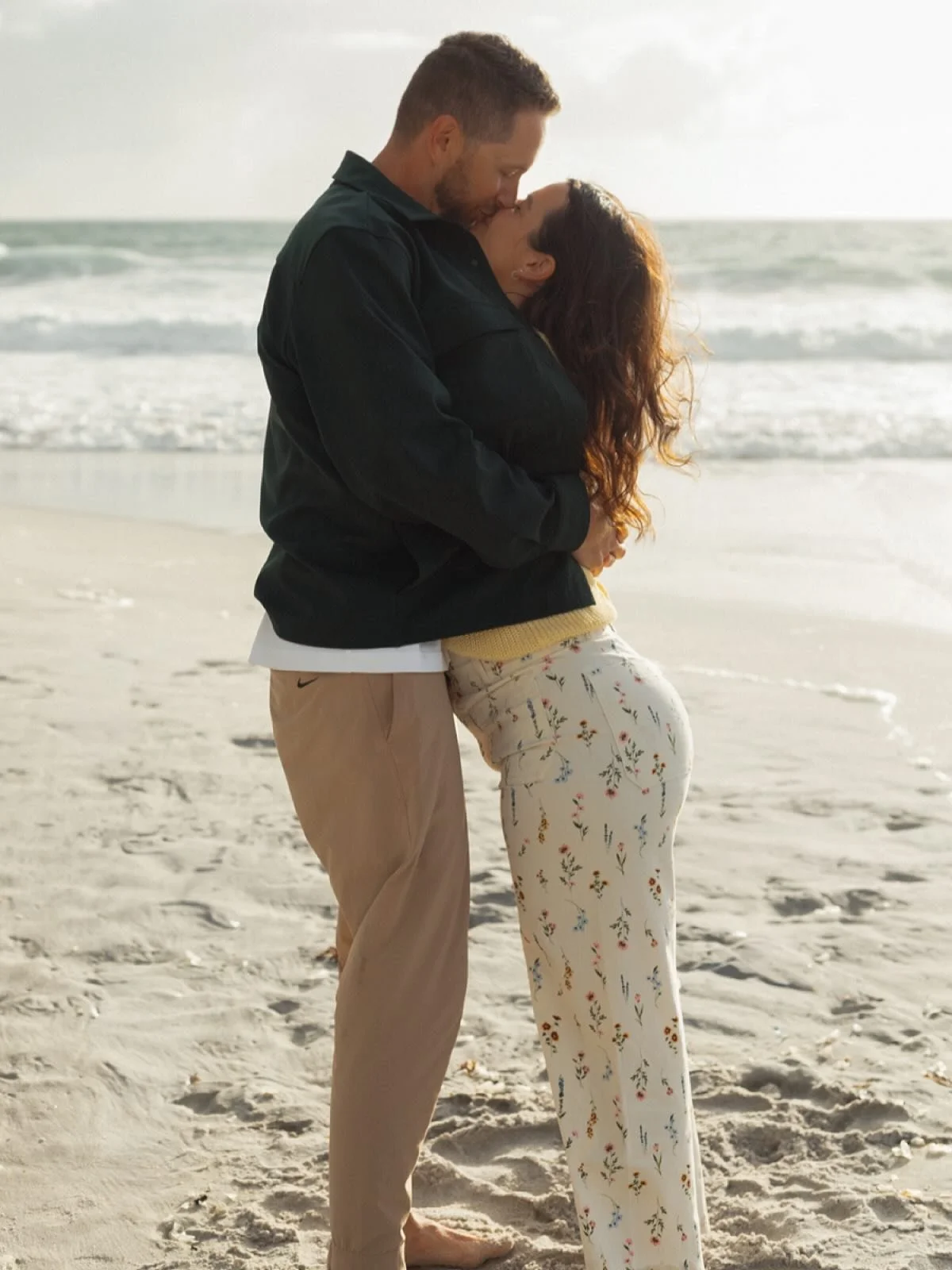 You wouldn&rsquo;t know it but it was raining during this photo. She nestled into his jacket to keep warm but these two stuck it out the whole time. They took a trip to California for their anniversary and booked me to save the memories 🤍

#carmel #