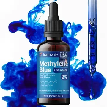 HARMONIFY Methylene Blue 60 Ml (2 Fl oz) Usp Grade %2