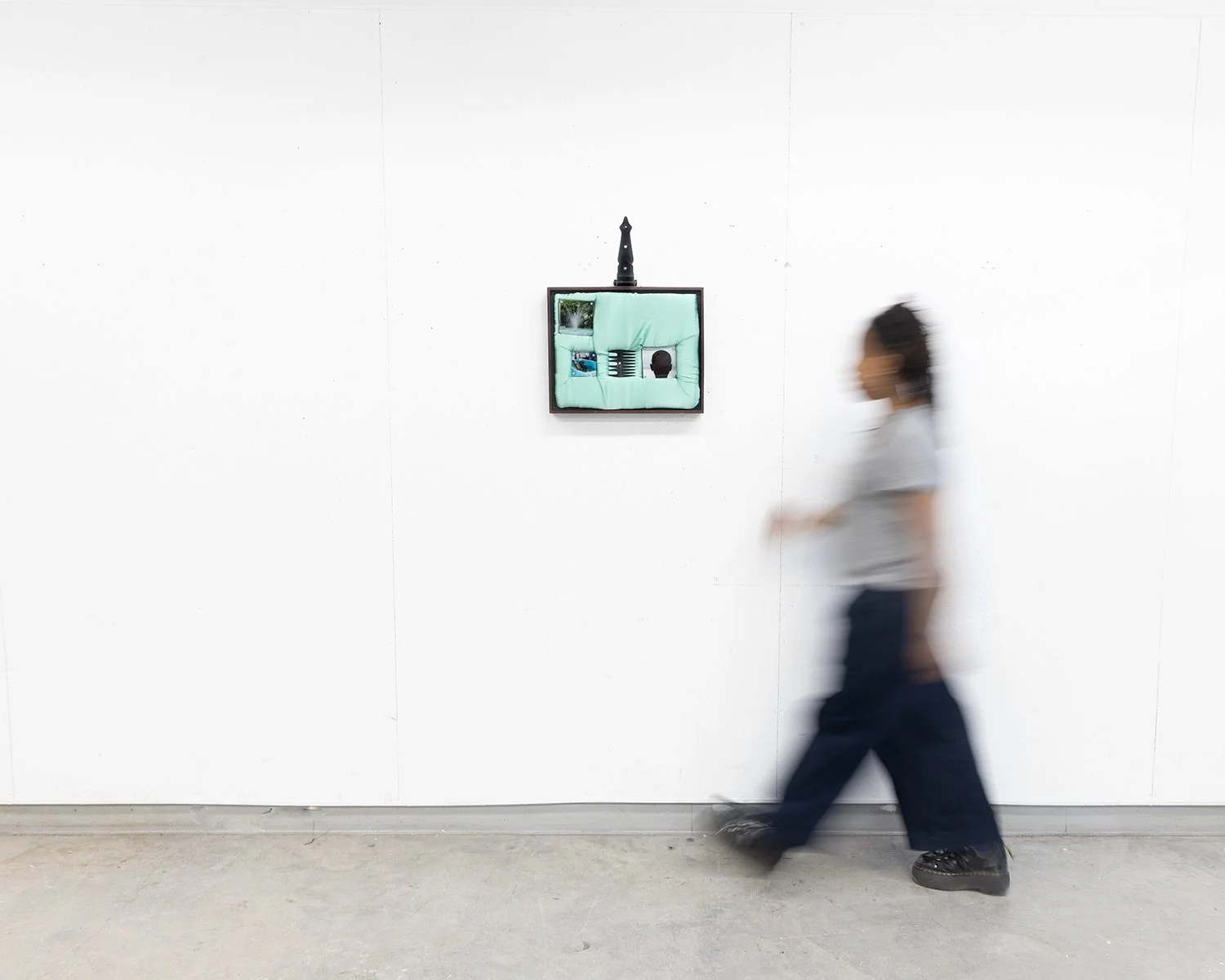 Installation shot of Baptism, 2026