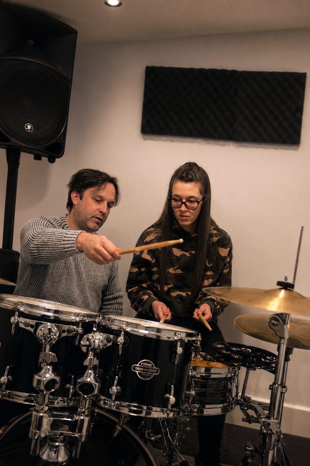 Professional drum lessons in Leamington Spa with expert drum teacher