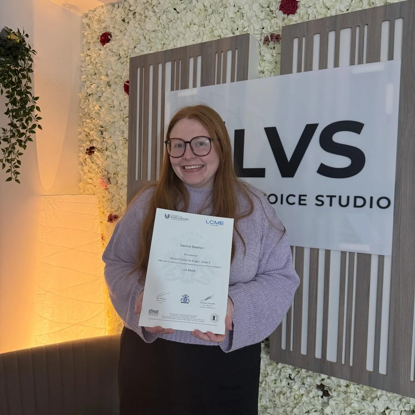 Congratulations to Jasmine on smashing her Grade 5 Musical Theatre exam!
She&rsquo;s grown so much in confidence, skill and stage presence, and this result reflects every bit of that progress.
So proud of everything you&rsquo;ve achieved, Jasmine. 🎤