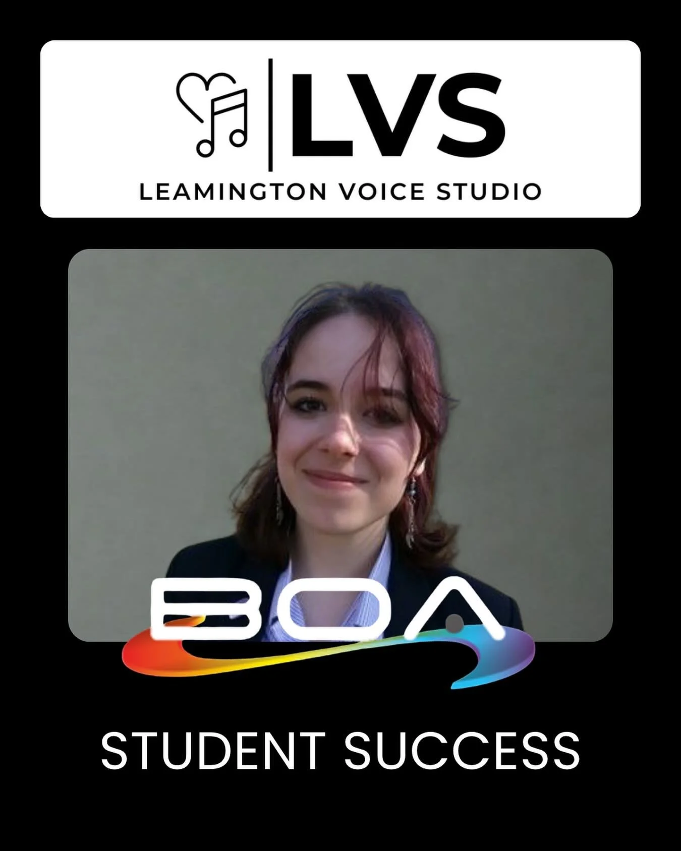 Huge congratulations to Lilla on being offered a place at BOA. What an amazing achievement! 🎭✨

All your hard work, talent, and dedication have truly paid off, and this is just the beginning of an exciting journey ahead.