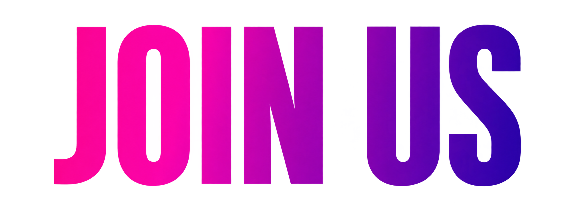 Colorful 3D text spelling 'JONES' in pink, purple, and blue shades with a glossy finish.