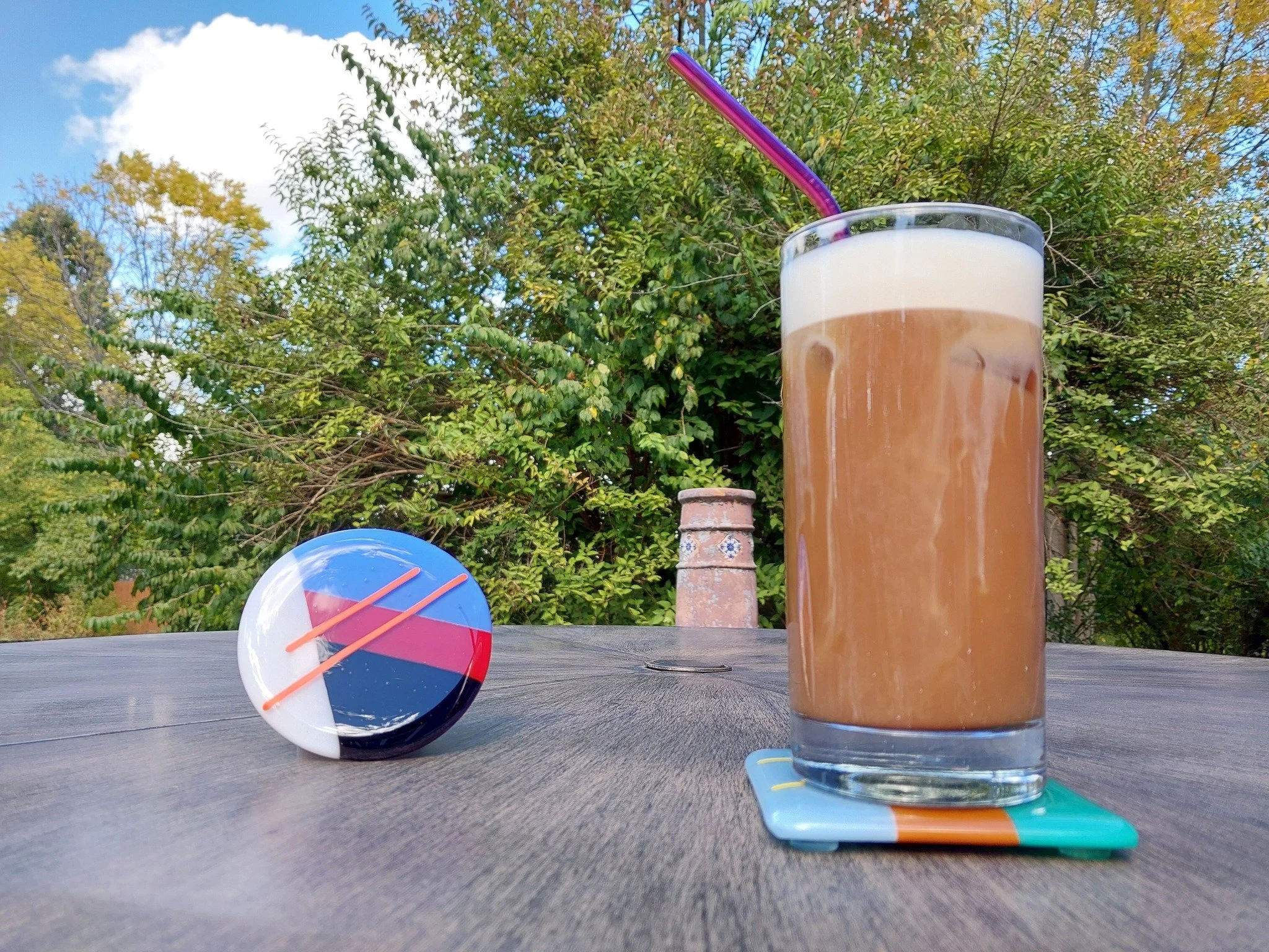 Long time no see. Sorry for going MIA, but we are super excited to have or new kiln!! With it has come a ton of learning and experimentation. Now that we've gotten the hang of it, look forward to many more updates about our new fused glass adventures