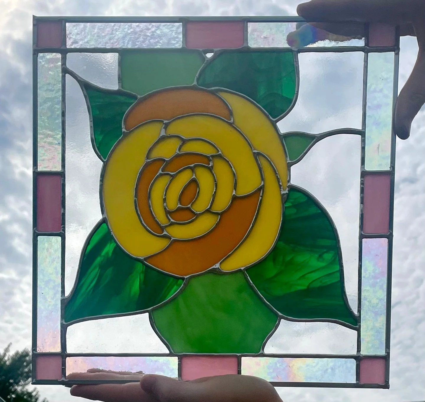 Here's a custom piece we did a little over a year ago for an absolutely wonderful neighbor (and to say thank you for letting us use her yard while we replaced siding on a house). We hope you enjoy it as much as we did!