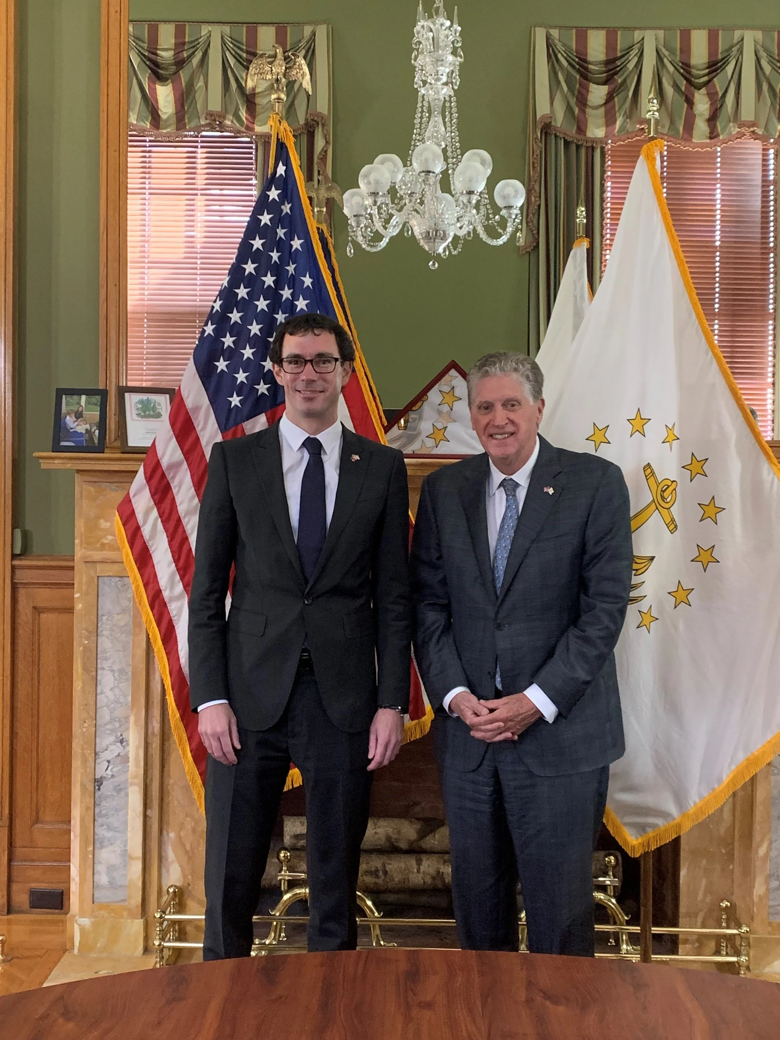 Ambassador Sparber Visits Rhode Island