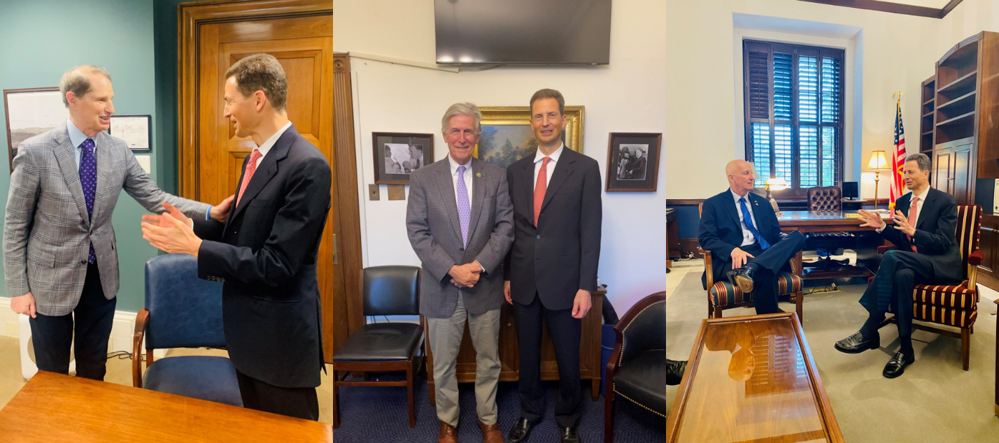 H.S.H. Hereditary Prince Alois of Liechtenstein Visits Washington