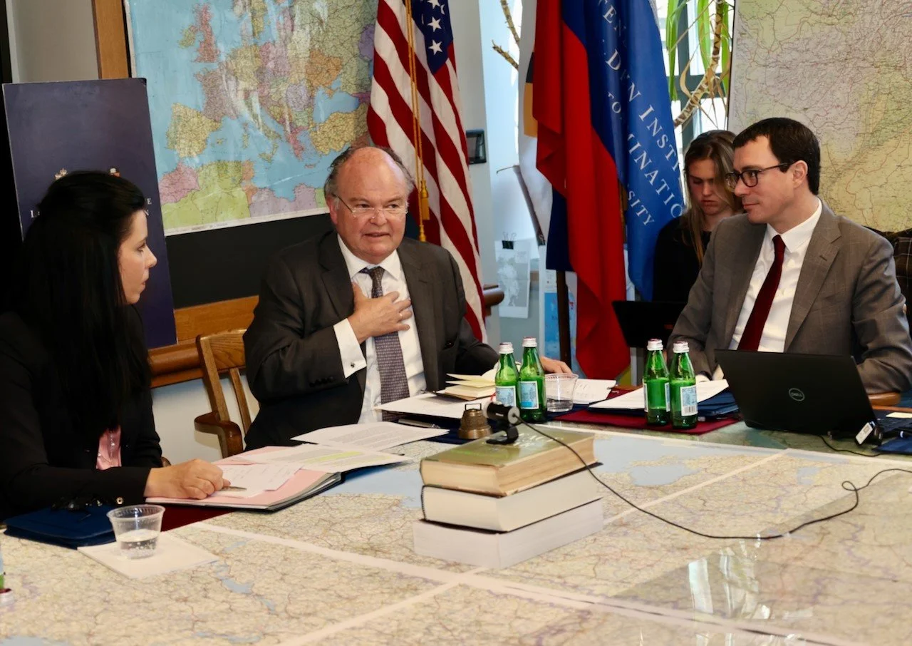 Foreign Minister Hasler Visits Princeton University