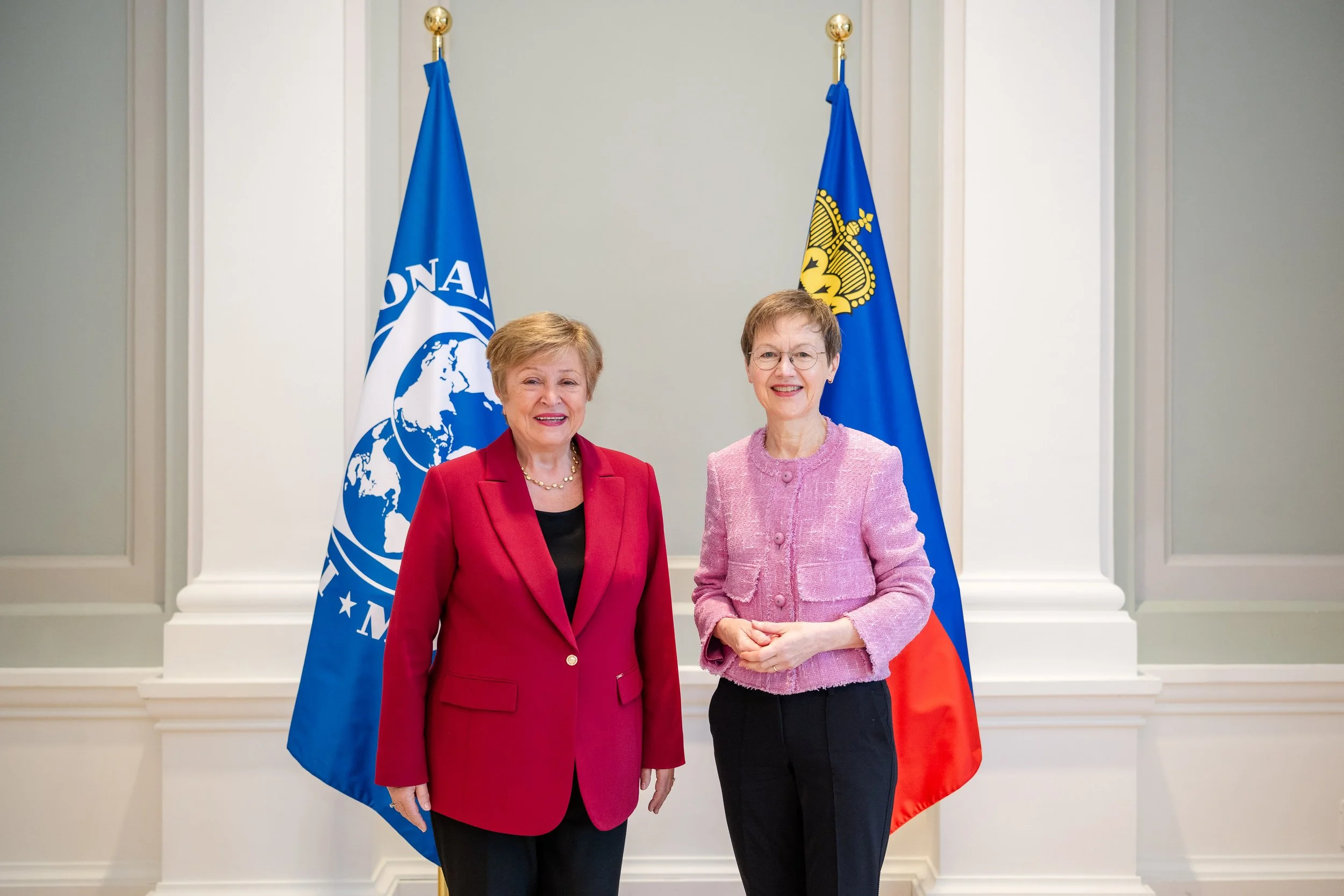 IMF Managing Director Kristalina Georgieva Visits Liechtenstein