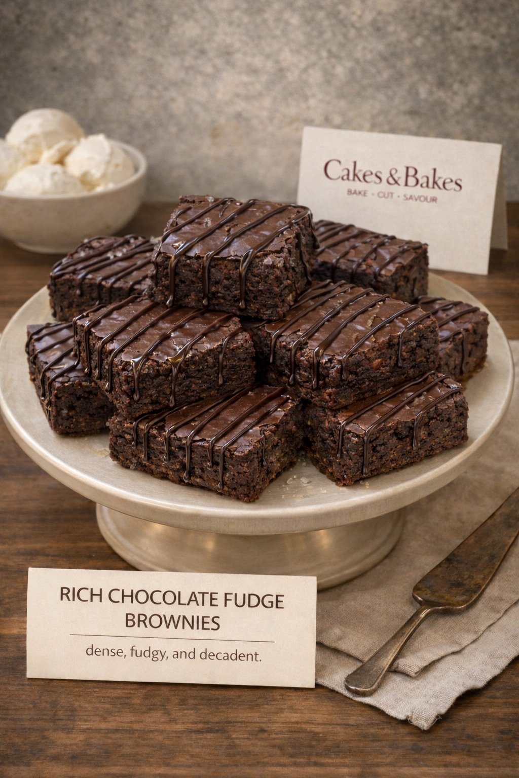 Coming soon: Rich Chocolate Fudge Brownies