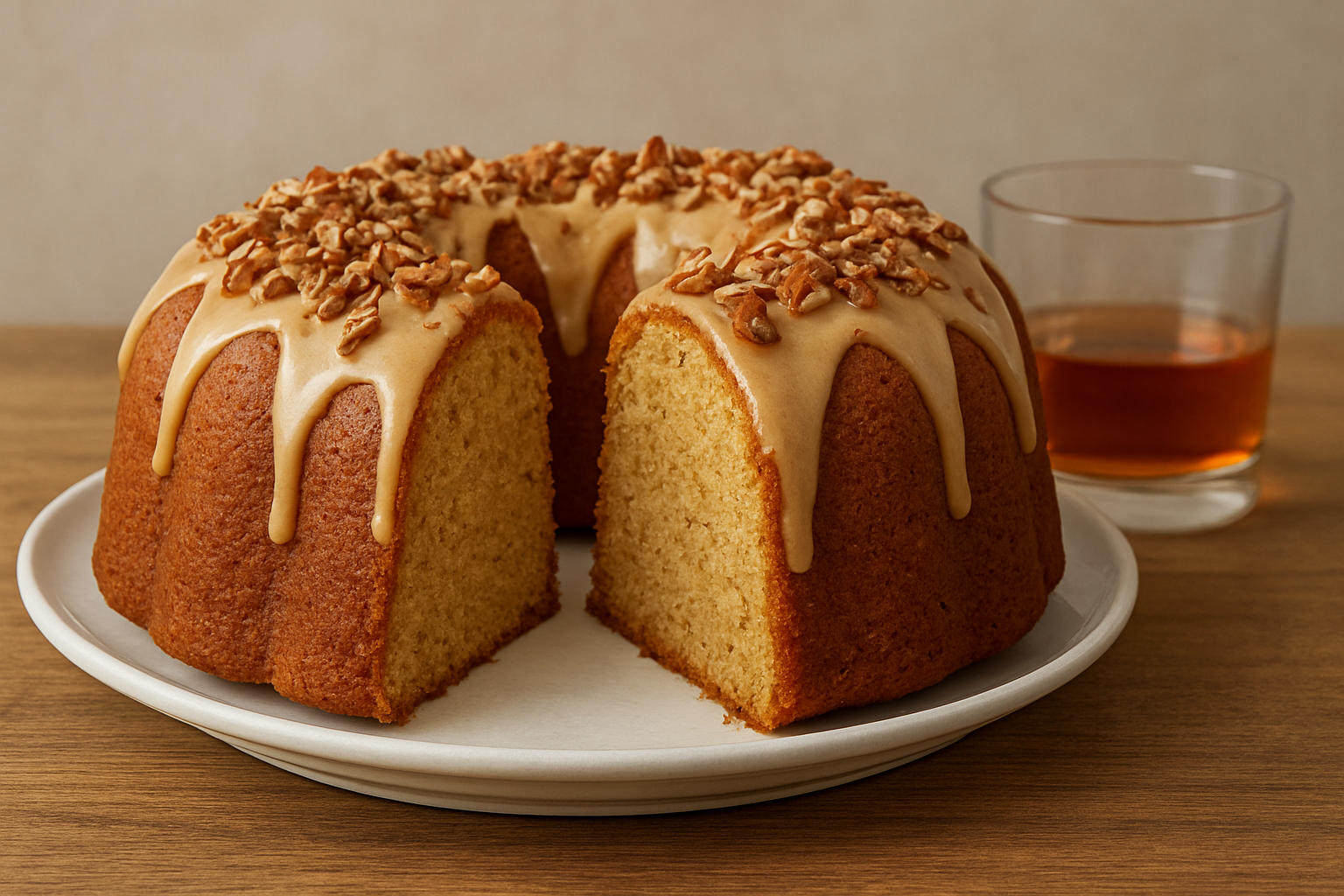 Bourbon Brown Sugar Pound Cake