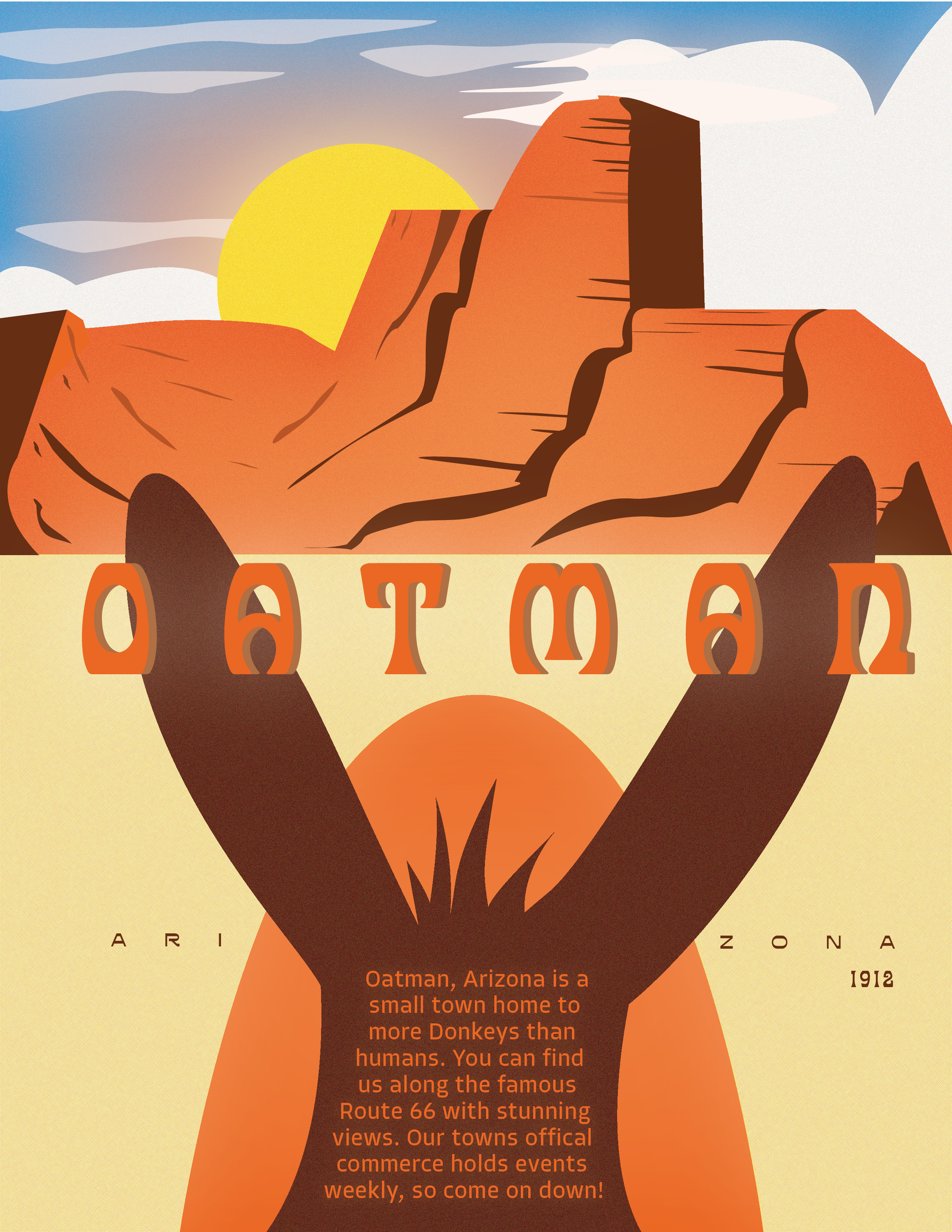Retro Az Poster - Oatman Arizona.png
