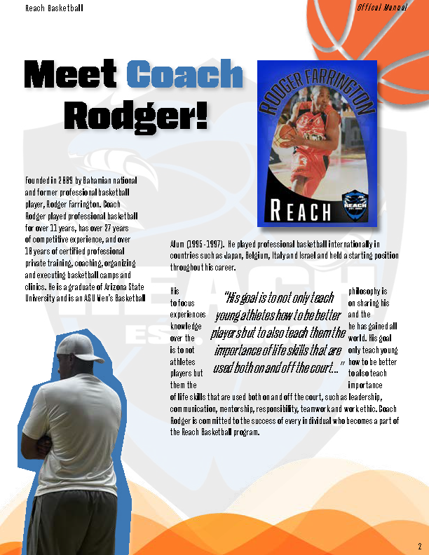 Parents Manual | Meet Coach Rodger 
