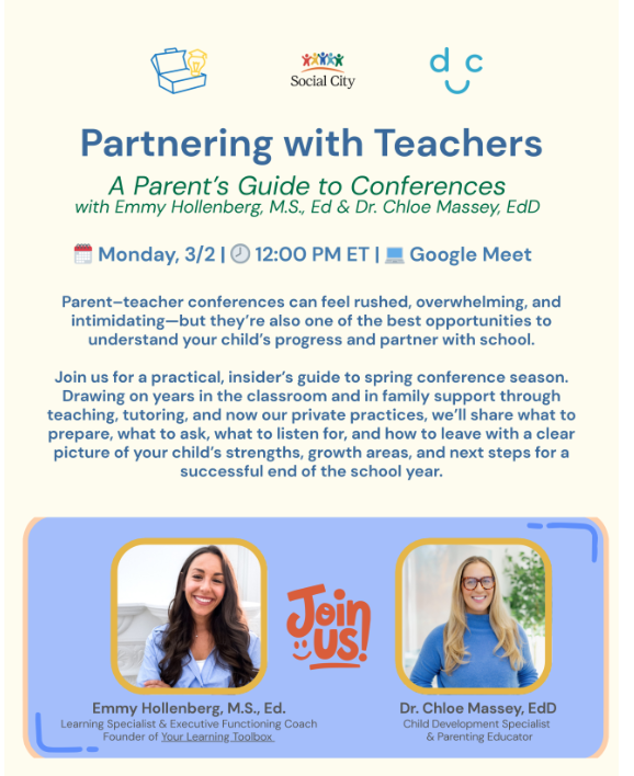 Parenting with Teachers: A Paren't’s guide to conferences