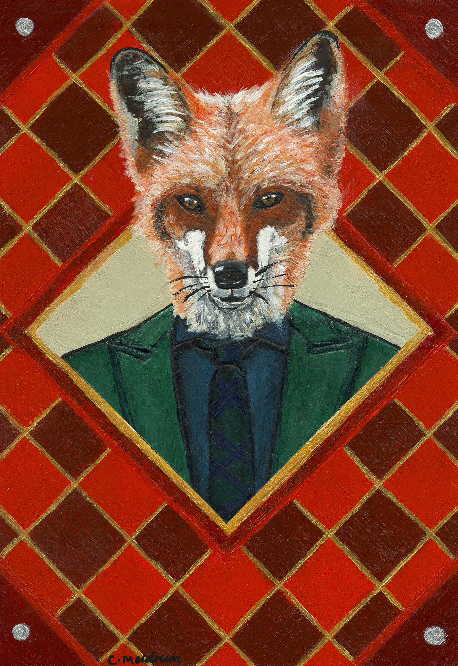 Fox in Suit (Commission)