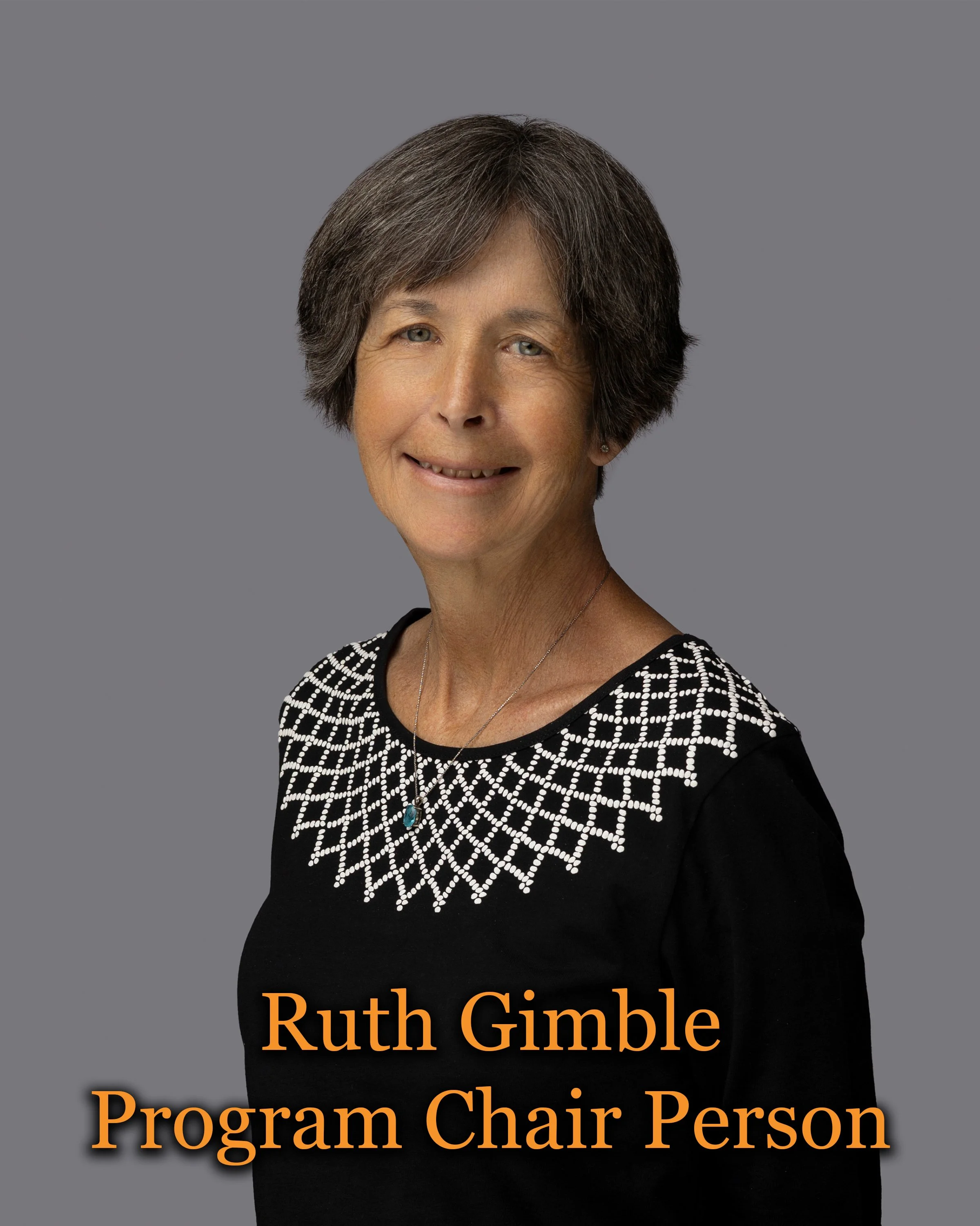 Chairperson Ruth Gimble