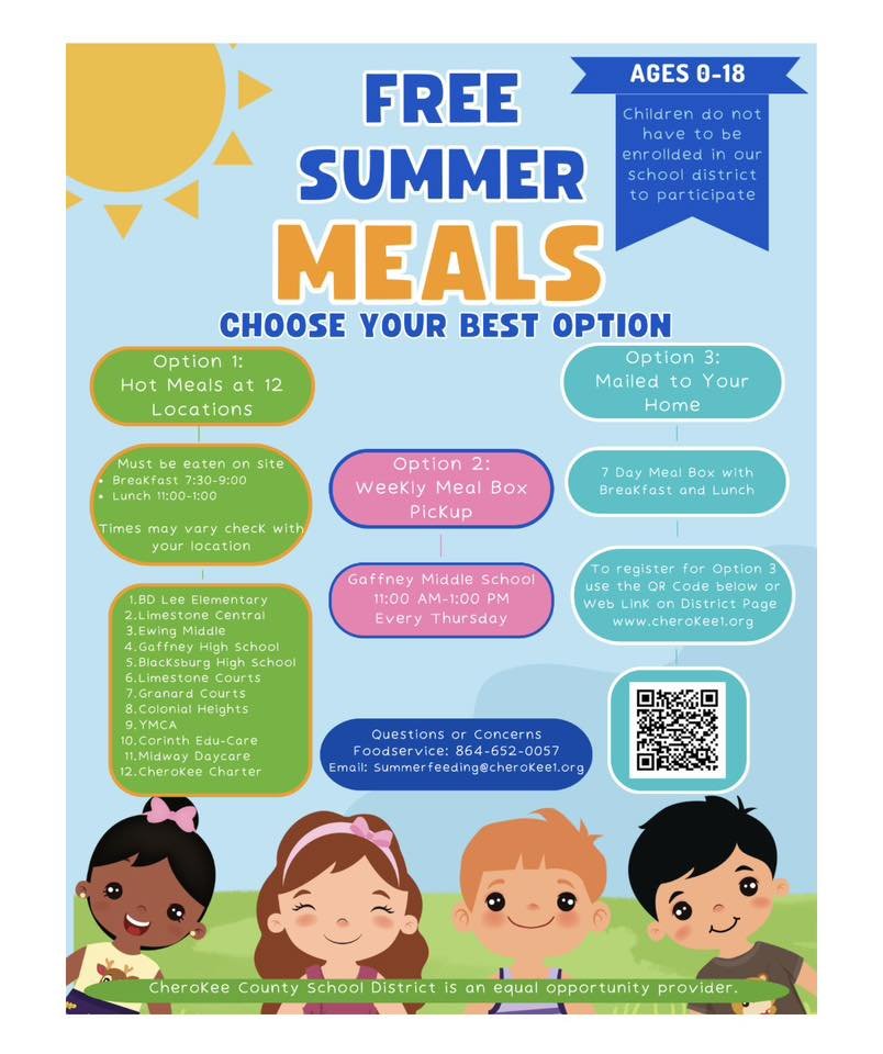 Free Summer Meals for Kids