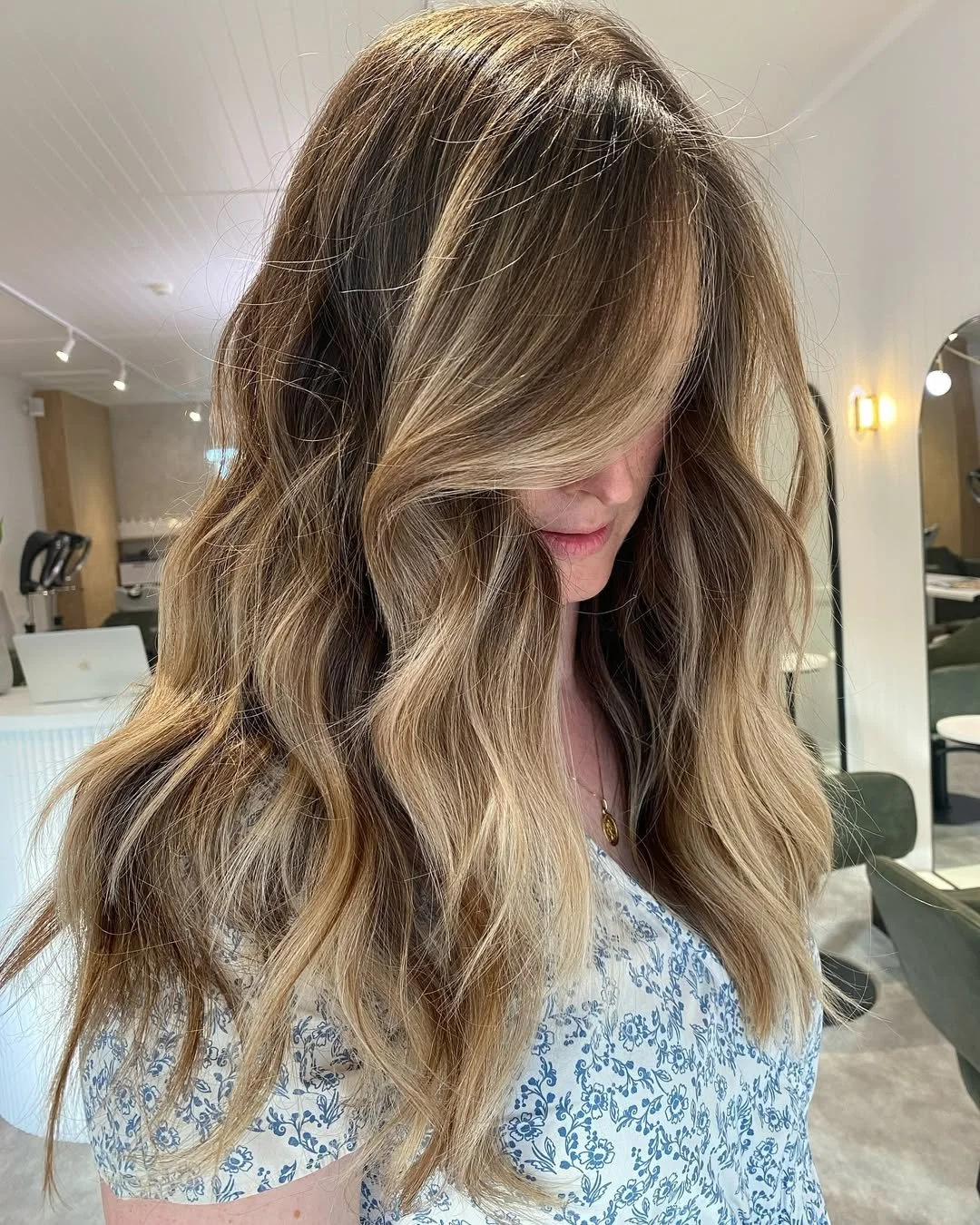 Bronde Goodness I created this lived in bronde by enhancing the natural colour with contouring l.jpg