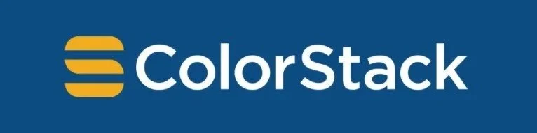 ColorStack logo with an orange and yellow stylized 'C' icon and the text 'ColorStack' on a blue background.