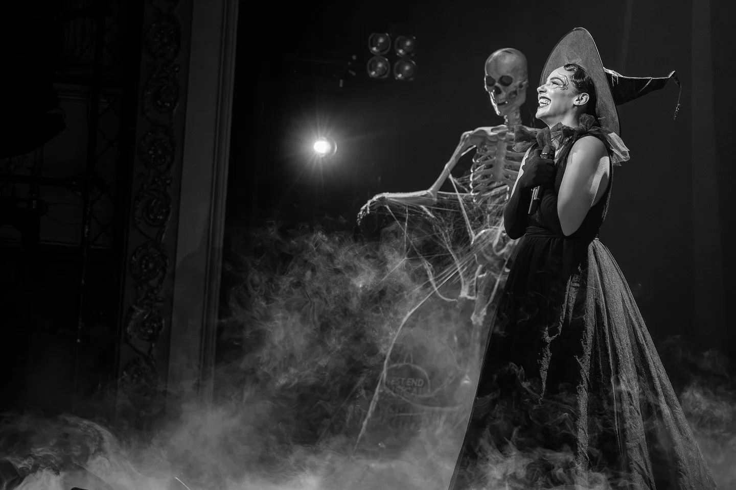 The Witching Hour 🔮 🐈&zwj;⬛ ✨ 

Just a girl doing what she loves on her favourite West End stage, celebrating her favourite holiday! 

Happy Halloween! 

#Halloween 
#MusicalTheatre 
#Witch 
#Witchinghour