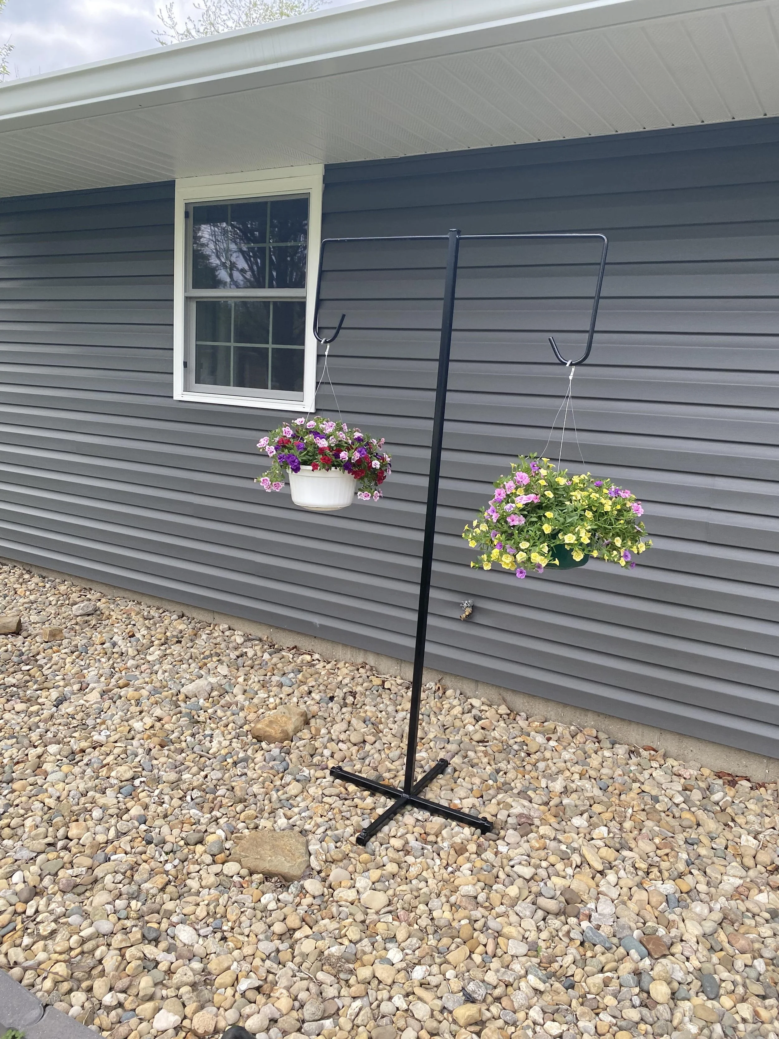 Hanging Flower Basket Stand Build