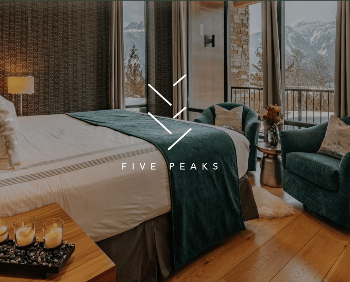 Five Peaks Chalet Branding