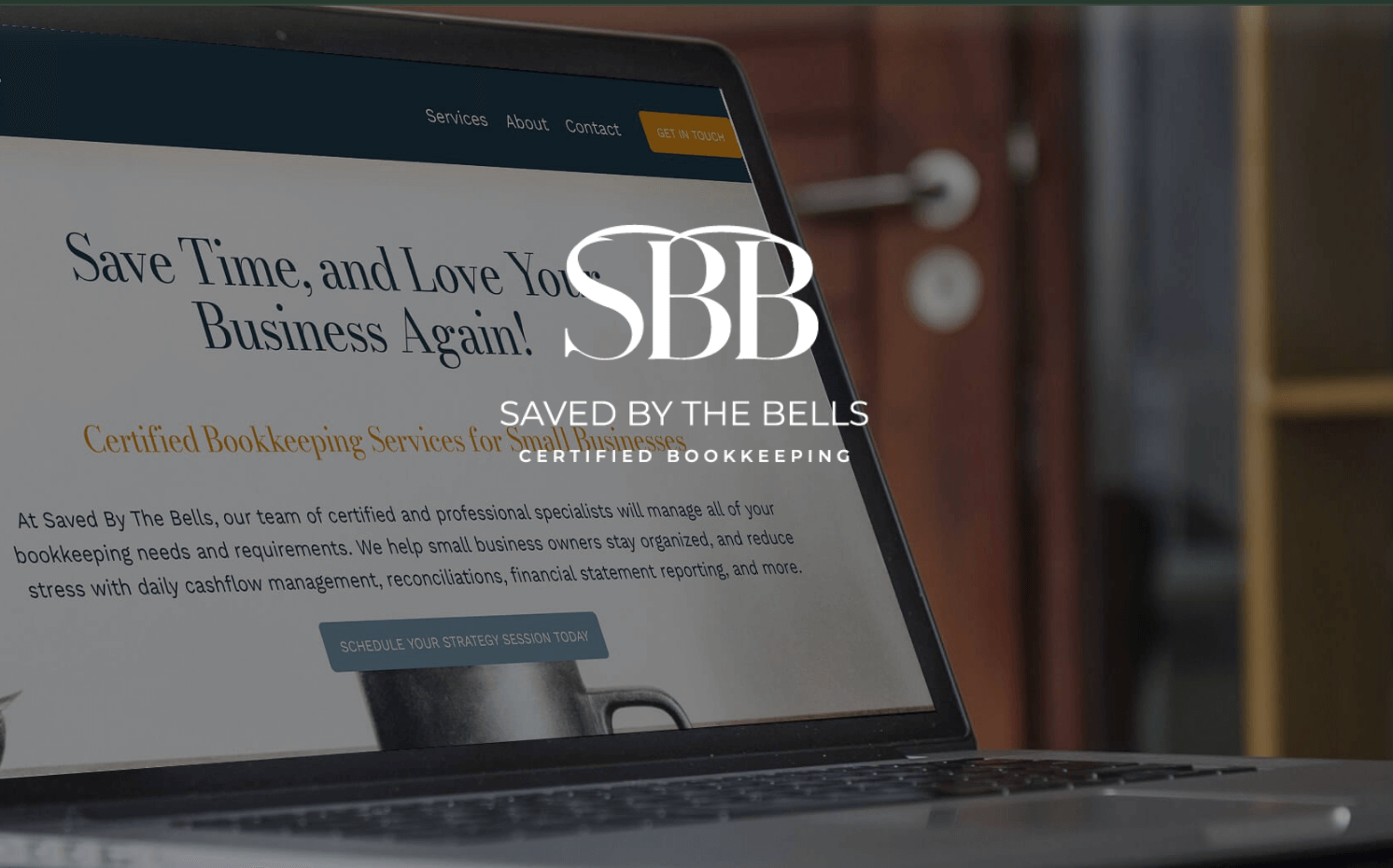 Saved By The Bells Branding and Web Design