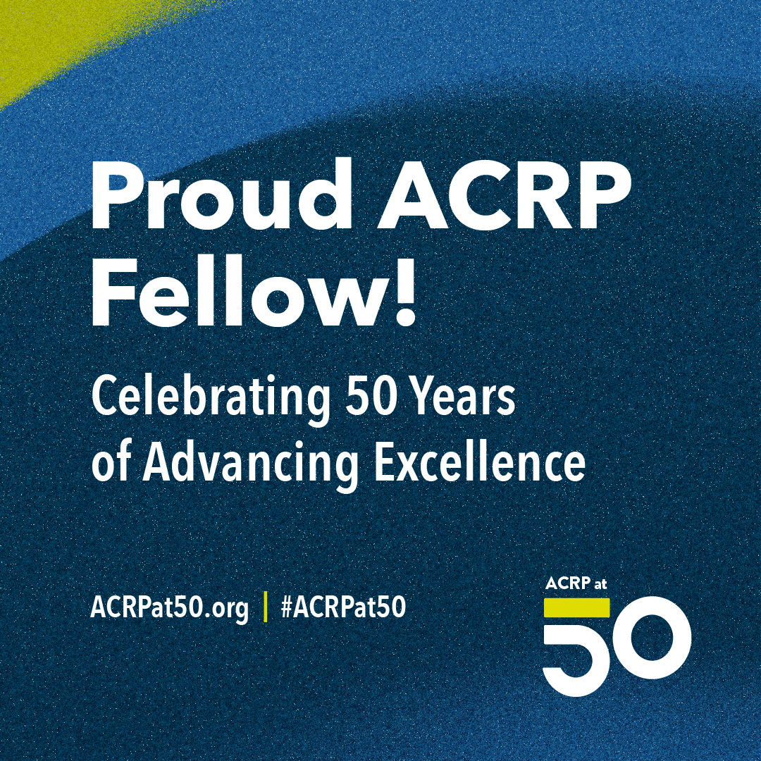 ACRP Fellow Social Media Graphic