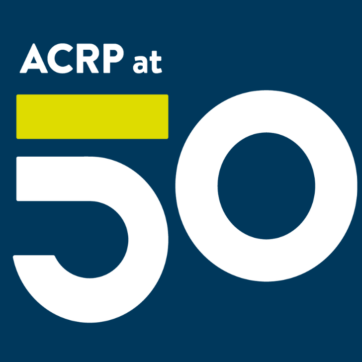 Website/Newsletter ACRP at 50 Logo - 350x350