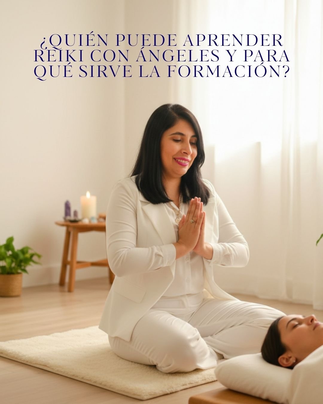 ¿Quién puede aprender Reiki con Ángeles y para qué sirve la formación?
