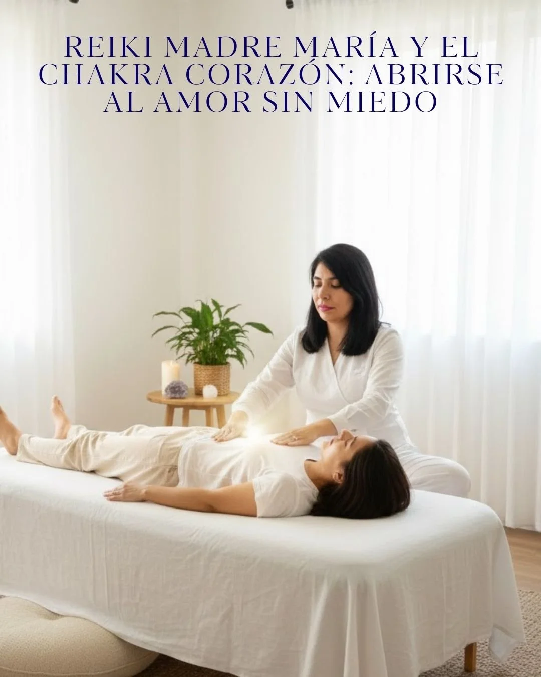 Reiki Madre María y el chakra corazón: abrirse al amor sin miedo