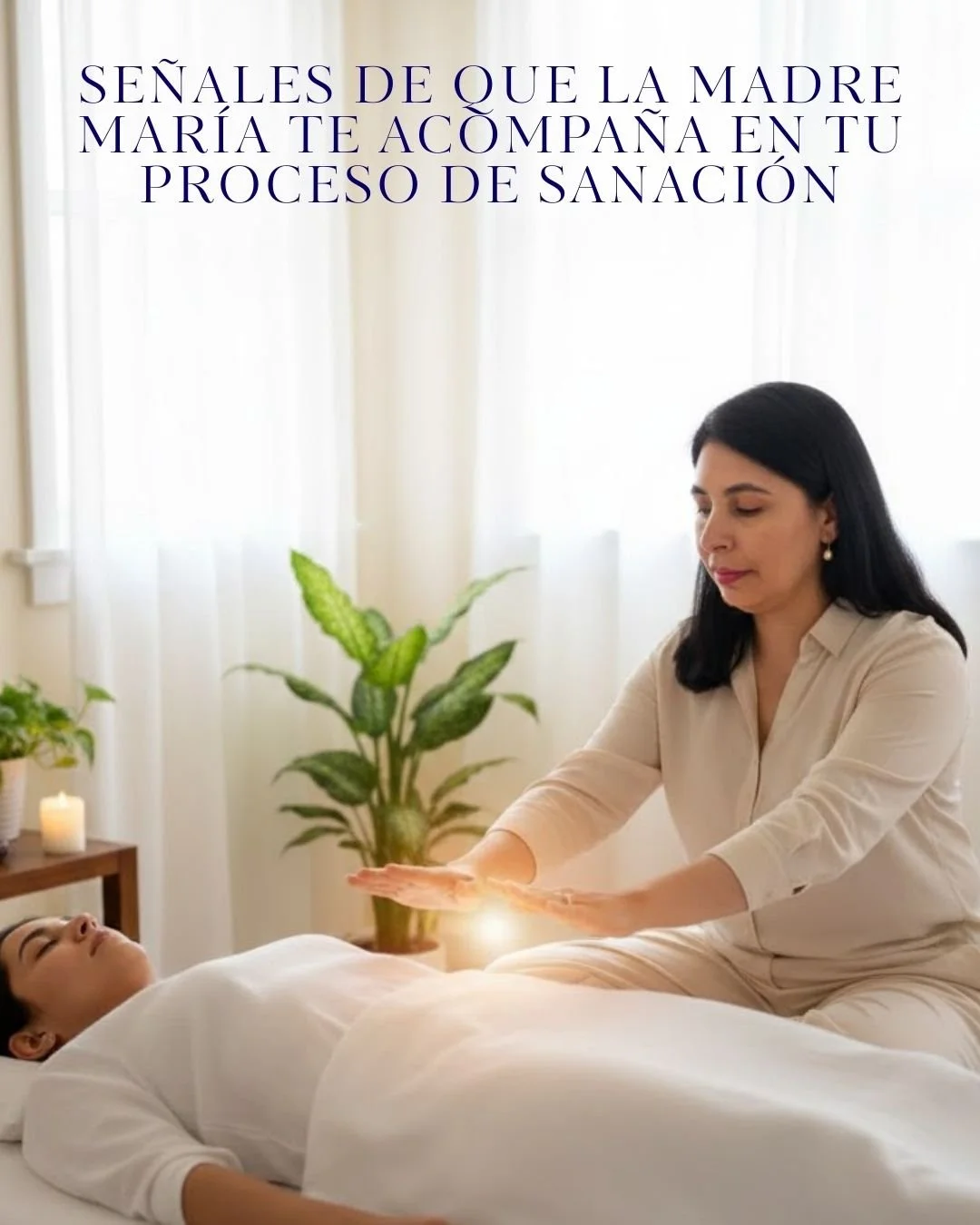 Señales de que la Madre María te está acompañando en tu proceso de sanación