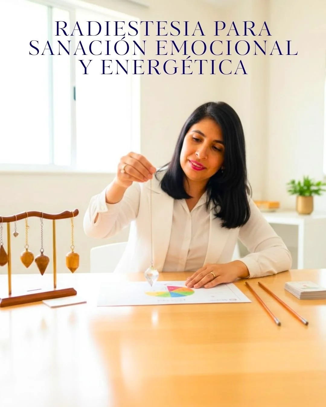 Radiestesia para sanación emocional y energética