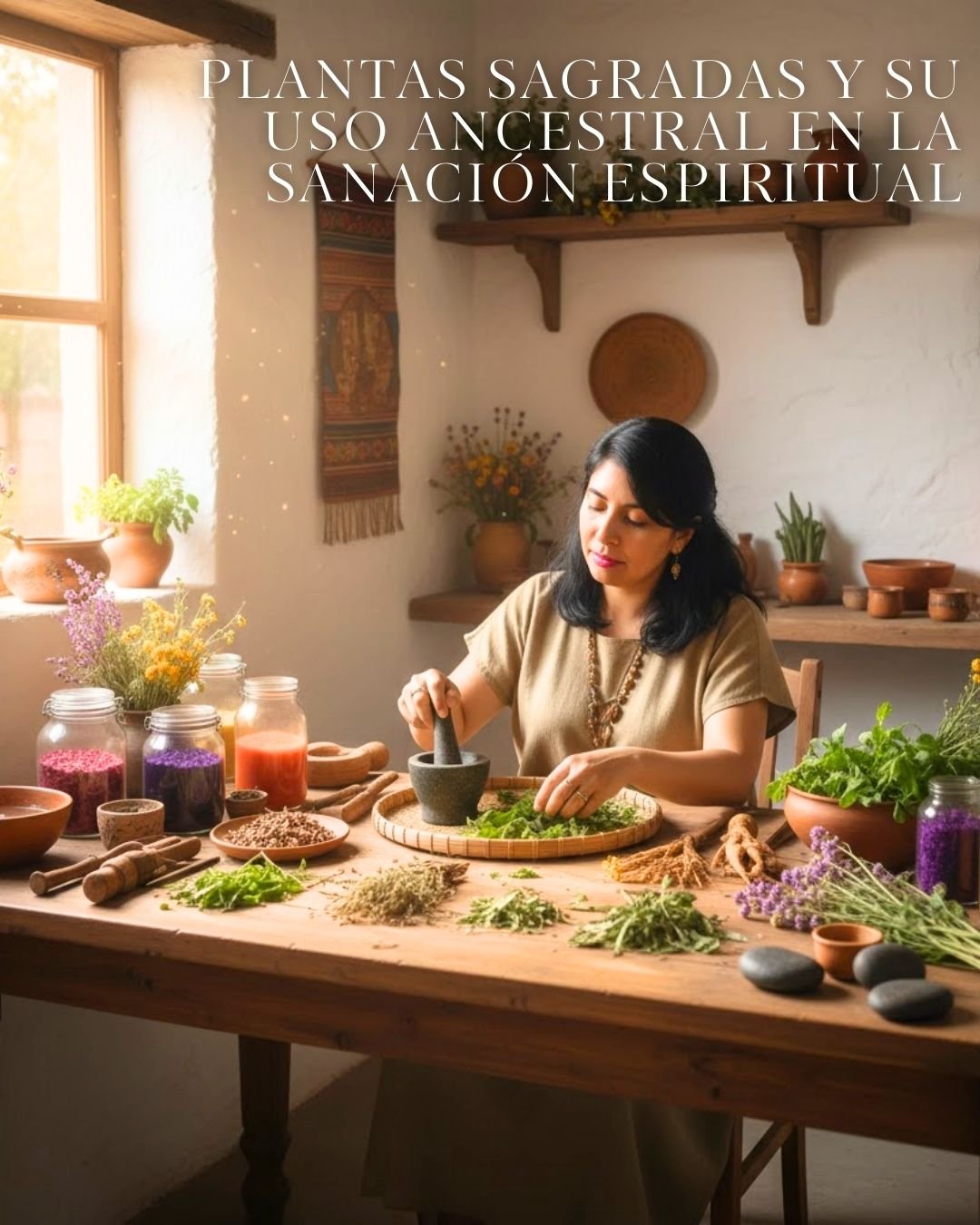 Plantas sagradas y su uso ancestral