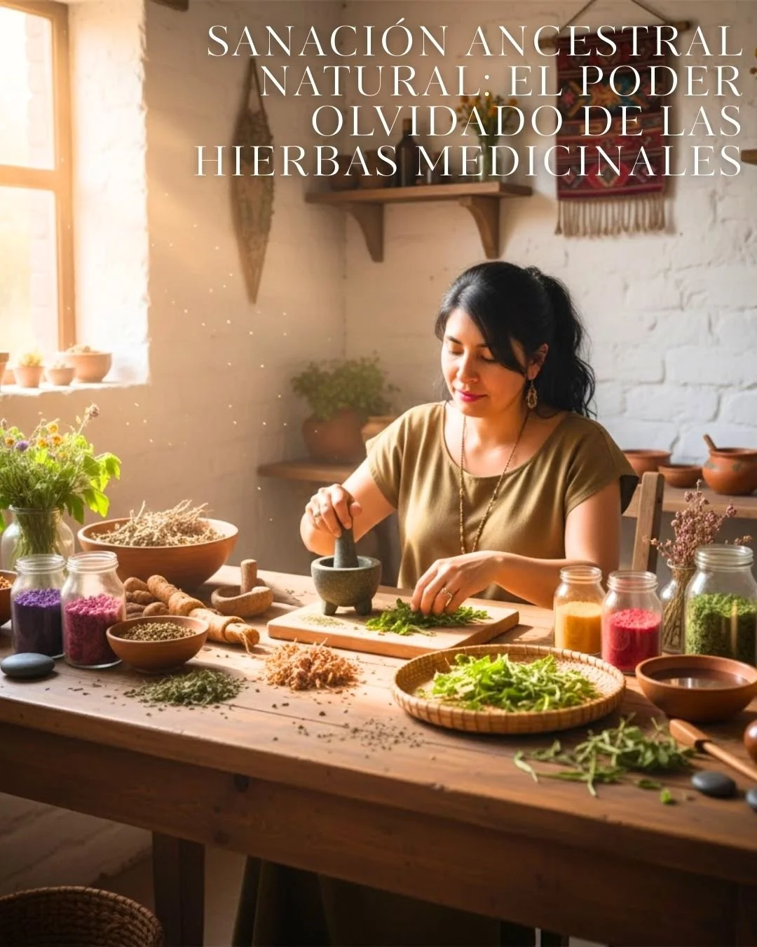 Sanación ancestral natural: el poder olvidado de las hierbas medicinales