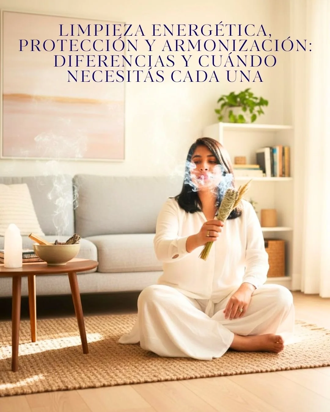 Limpieza energética y espiritual: diferencia entre limpiar, proteger y armonizar