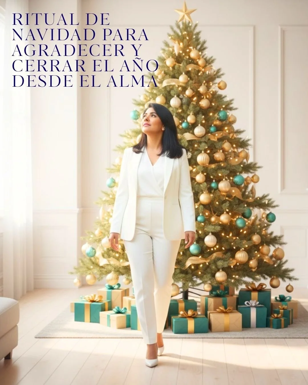 Ritual de Navidad para agradecer y cerrar el año desde el alma