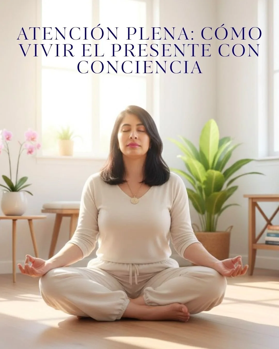 Atención plena: cómo vivir el presente en un mundo acelerado y exigente