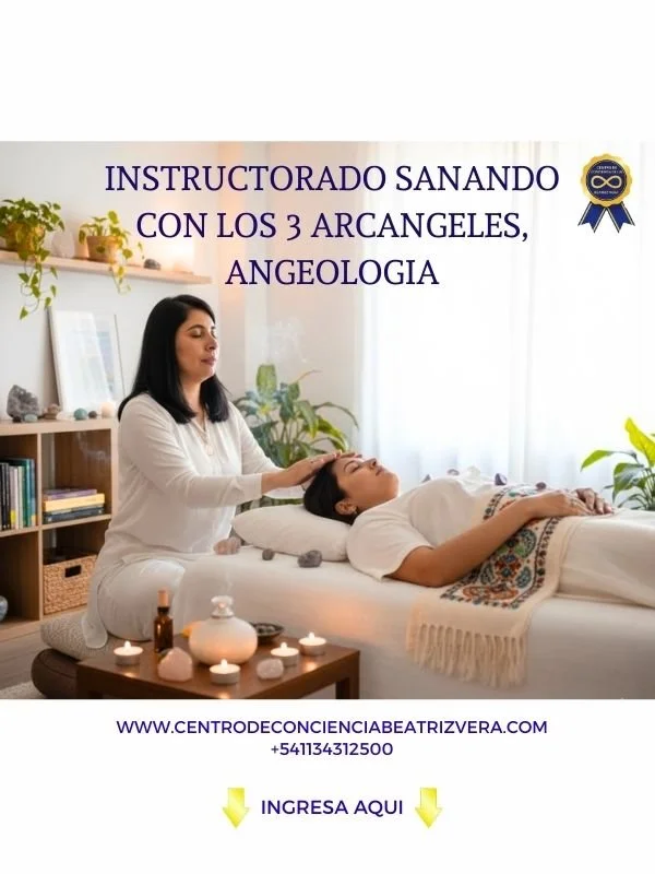 INSTRUCTURADO SANANDO CON LOS 3 ARCÁNGELES, ANGEOLÓGIA