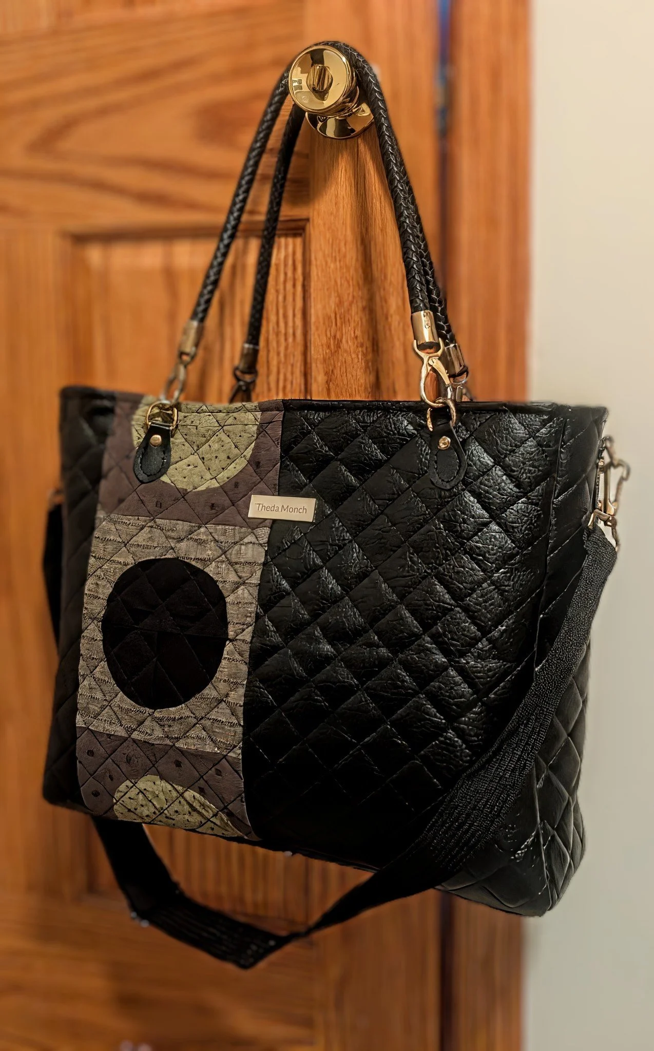 Theda Monch's Bronzeville Quilted Patchwork Tote~3.jpg